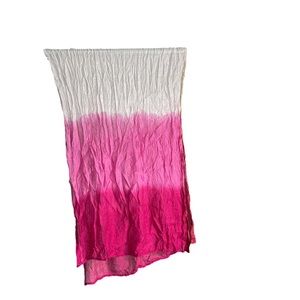 Cejon Accessories pink ombré scarf 76x29